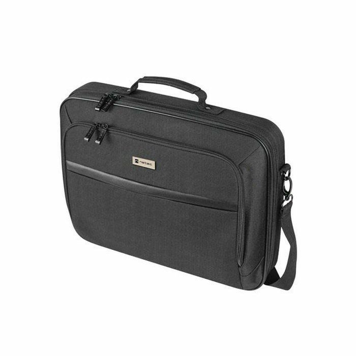 Natec Boxer Lite Maletín para portátil 15.6 pulg. Negro