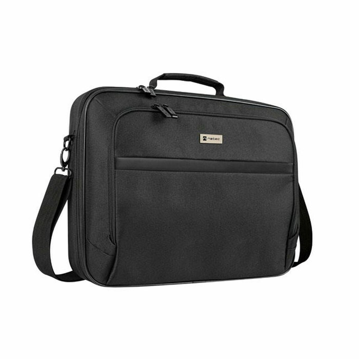 Natec Boxer Lite Maletín para portátil 15.6 pulg. Negro