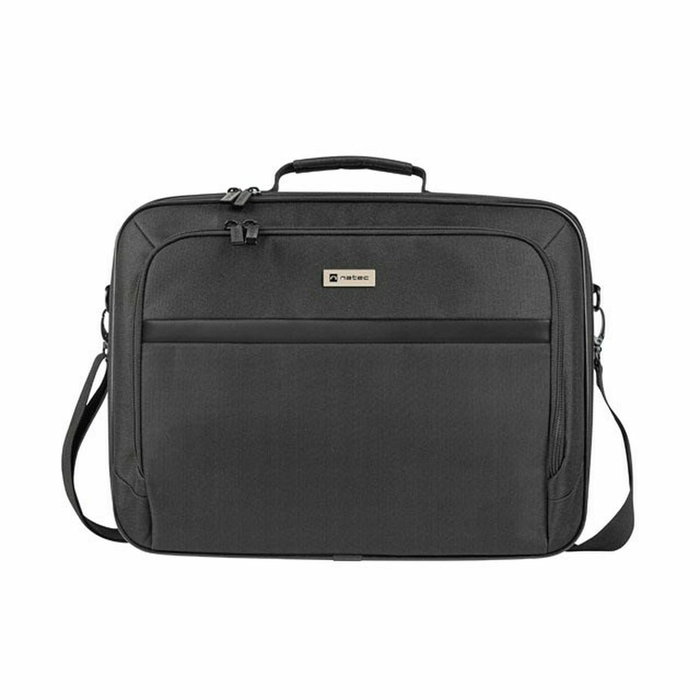 Natec Boxer Lite Maletín para portátil 15.6 pulg. Negro
