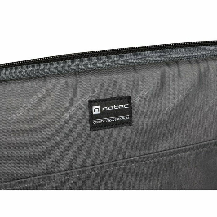 Natec Boxer Lite Maletín para portátil 15.6 pulg. Negro