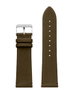 Watxandco Correa de Cuero Marrón 44mm