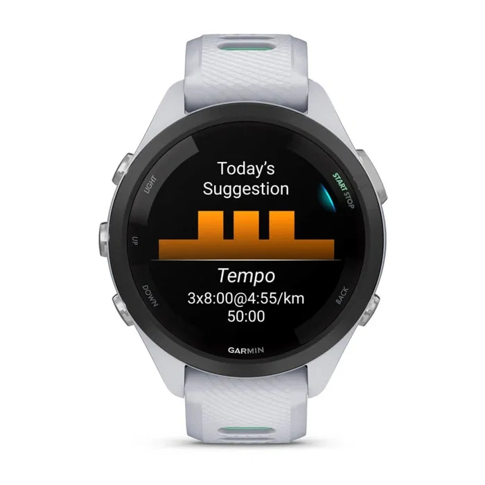 Garmin Forerunner 265S Reloj Deportivo 42 mm AMOLED Táctil Negro/Blanco Garmin Forerunner 265S Reloj Deportivo 42 mm AMOLED Táctil Negro/Blanco