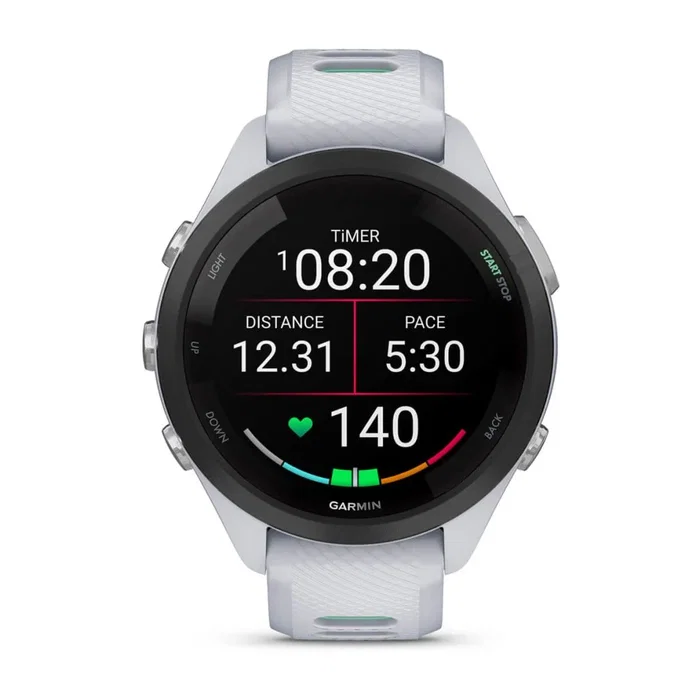 Garmin Forerunner 265S Reloj Deportivo 42 mm AMOLED Táctil Negro/Blanco Garmin Forerunner 265S Reloj Deportivo 42 mm AMOLED Táctil Negro/Blanco