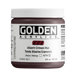 Golden Heavy Body Acrílico Carmesí Alizarina
