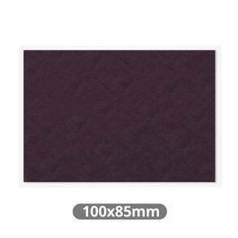 GSC Evolution Fieltro adhesivo cuadrado 100x85mm - Marrón