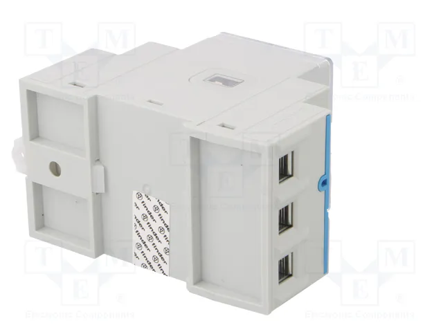 Finder 7M.38.8.400.0212 Medidor de energía multifunción LCD, MODBUS, S0, NFC, MID