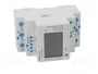 Finder 7M.38.8.400.0212 Medidor de energía multifunción LCD, MODBUS, S0, NFC, MID