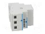 Finder 7M.38.8.400.0212 Medidor de energía multifunción LCD, MODBUS, S0, NFC, MID