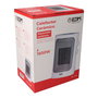 Edm Calefactor Vertical Blanco 1000 - 1500 W con Termostato Ajustable y Protección de Sobrecalentamiento