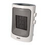 Edm Calefactor Vertical Blanco 1000 - 1500 W con Termostato Ajustable y Protección de Sobrecalentamiento