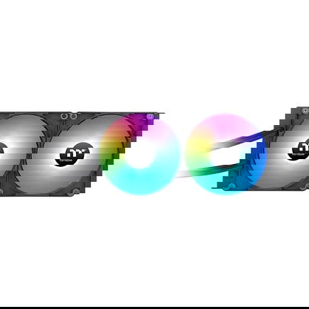 Thermaltake TH280 ARGB Sync V2 Refrigeración Líquida CPU Todo en Uno Negro con Ventiladores 14cm