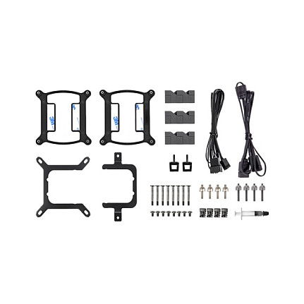 Thermaltake TH280 ARGB Sync V2 Refrigeración Líquida CPU Todo en Uno Negro con Ventiladores 14cm