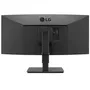 LG Monitor 35BN77CP-B 35" Curvo Ultrapanorámico WQHD 3440x1440 21:9, USB-C 90W, 100Hz, HDR10, Altavoces, Ajustable en Altura, Negro