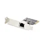 StarTech Tarjeta de Red Gigabit PCIe ST1000SPEX2LT - 1 Puerto, 10/100/1000 Mbps, Perfil Bajo, Plug & Play, Compatible con TAA, para PC/Server, Windows/Linux