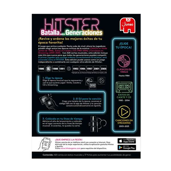 Diset Hitster Batalla De Generaciones con más de 420 canciones Diset Hitster Batalla De Generaciones con más de 420 canciones