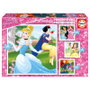 Educa Borrás Puzzle Progresivo Princesas Disney (12, 16, 20 y 25 piezas)