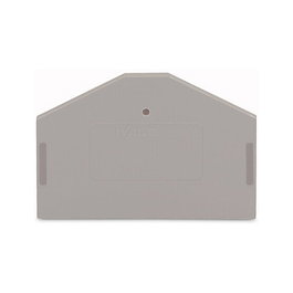 WAGO 280-312 Placa de cierre y de interconexión Gris
