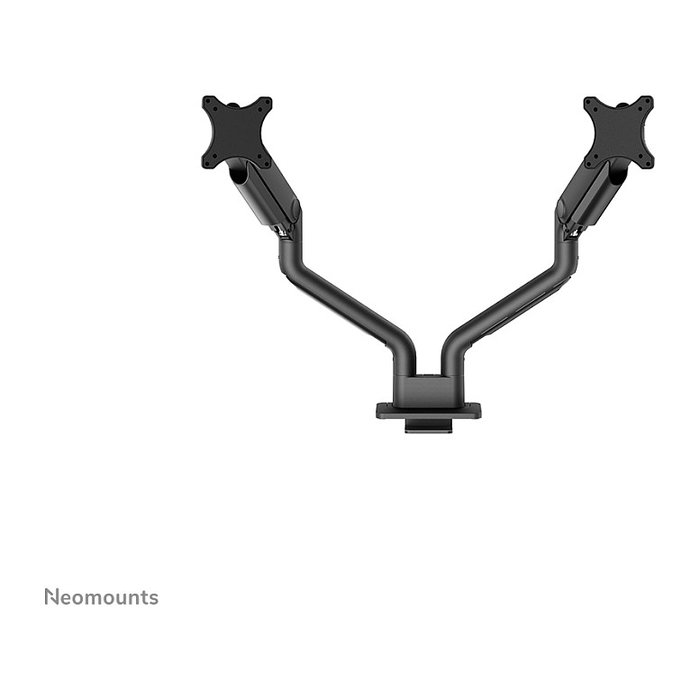 Neomounts DS70S-950BL2 Brazo de Monitor 17-35" - Resorte de Gas - 18 kg - 2 Pantallas - Negro