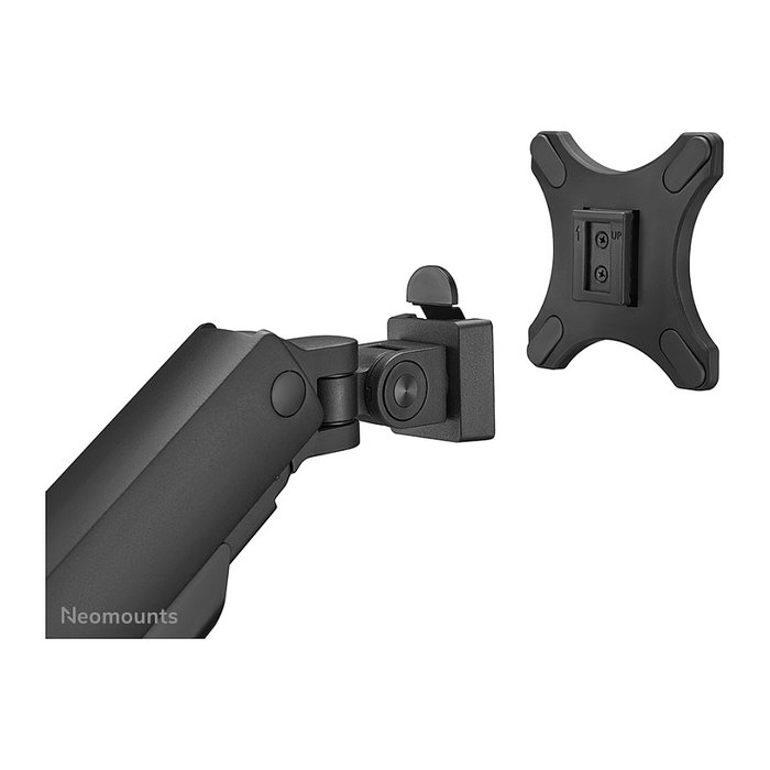 Neomounts DS70S-950BL2 Brazo de Monitor 17-35" - Resorte de Gas - 18 kg - 2 Pantallas - Negro