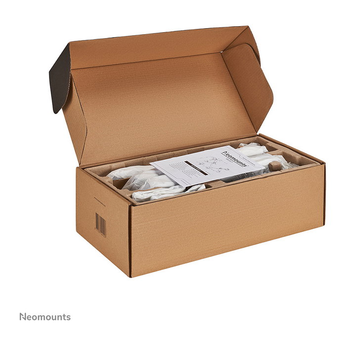 Neomounts DS70S-950BL2 Brazo de Monitor 17-35" - Resorte de Gas - 18 kg - 2 Pantallas - Negro