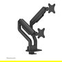 Neomounts DS70S-950BL2 Brazo de Monitor 17-35" - Resorte de Gas - 18 kg - 2 Pantallas - Negro