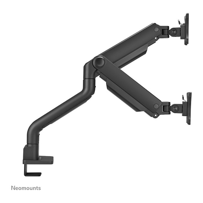 Neomounts DS70S-950BL2 Brazo de Monitor 17-35" - Resorte de Gas - 18 kg - 2 Pantallas - Negro