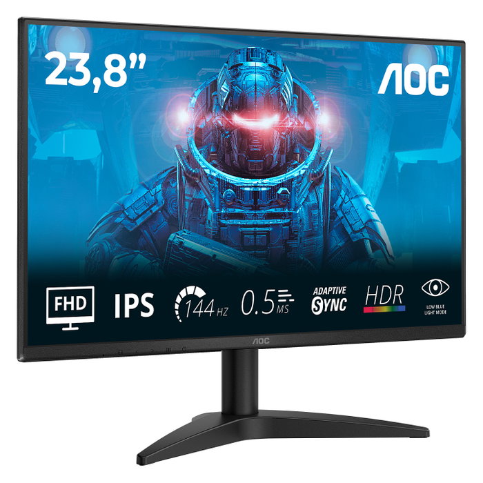 AOC 24B36X Monitor Gaming 23.8 IPS Full HD 144Hz Negro AOC 24B36X Monitor Gaming 23.8 IPS Full HD 144Hz Negro
