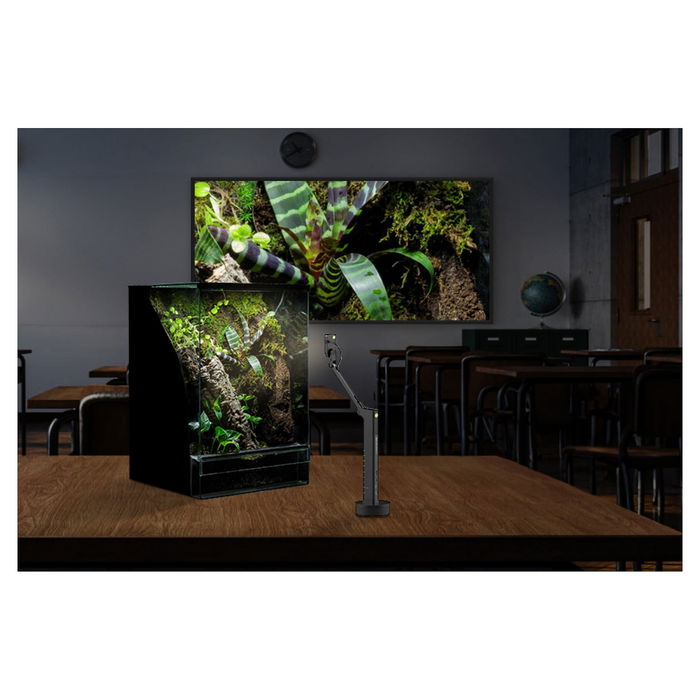 IPEVO DOK VZ-X Ultra Cámara Documental 4K (3840x2160) con Autoenfoque, Sensor CMOS, USB-C/HDMI/Wi-Fi, Negro