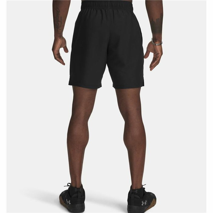 Pantalones Cortos Deportivos para Hombre Under Armour Tech Negro Fitness