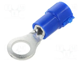 PANDUIT Terminal de ojillo aislado azul #10 5mm 1,5÷2,5mm²