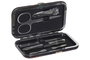 DKD Home Decor Manicura Art fun Set de 5 Piezas Negro Multicolor (PU, Inox) 6.5 x 2 x 11 cm