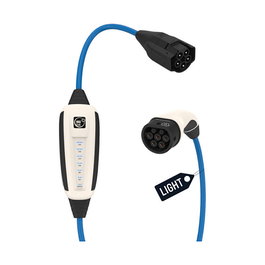 NRGkick 87101000 Cable de Carga para Vehículo Eléctrico, 16A, 10m, Type 2, Azul, IK10, IP67