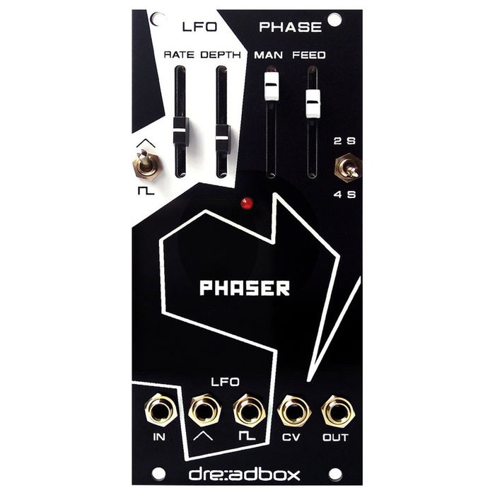 Dreadbox Phaser 4 Estadios 2 LFO Onda 12HP Dreadbox Phaser 4 Estadios 2 LFO Onda 12HP