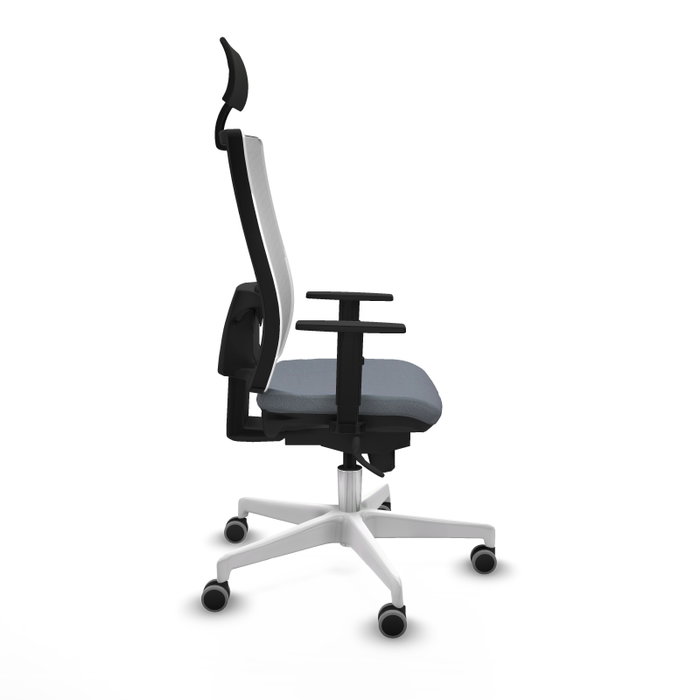PIQUERAS Y CRESPO Silla de oficina Horna Gris y Blanca PIQUERAS Y CRESPO Silla de oficina Horna Gris y Blanca
