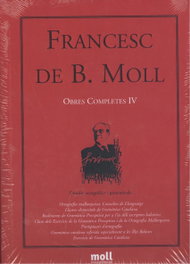 Obres completes IV, Francesc Moll - MOLL EDITORIAL