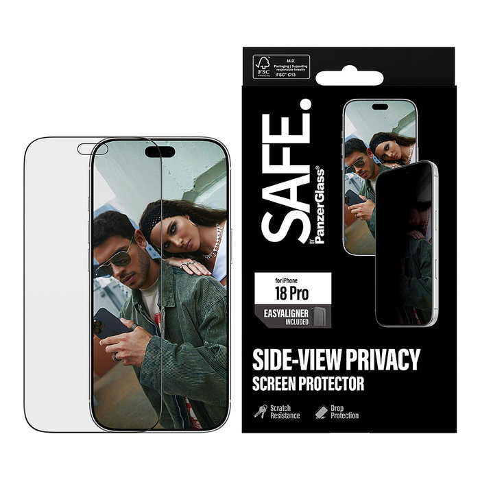 PanzerGlass PanzerGlass SAFE. Privacy Screen Protector para iPhone 18 Pro