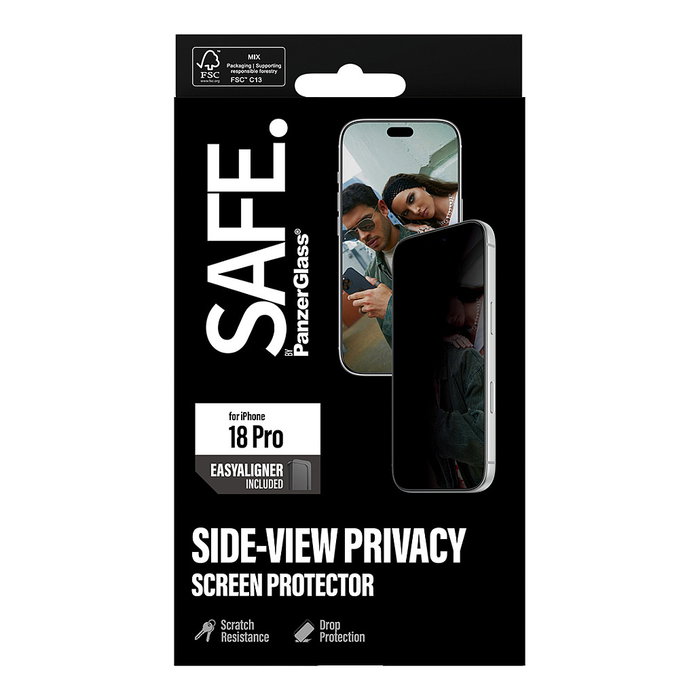 PanzerGlass PanzerGlass SAFE. Privacy Screen Protector para iPhone 18 Pro