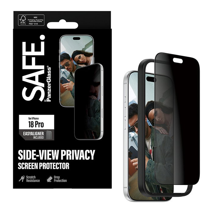 PanzerGlass PanzerGlass SAFE. Privacy Screen Protector para iPhone 18 Pro
