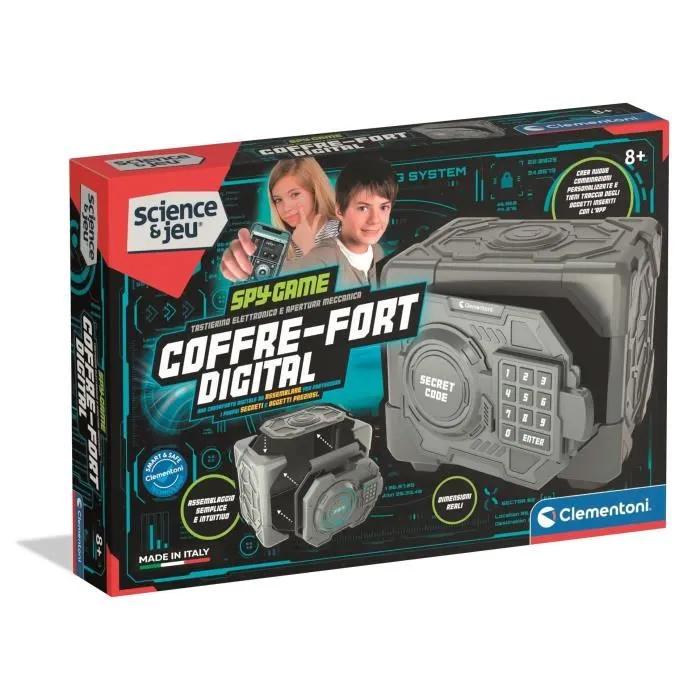 Clementoni Caja Fuerte Digital CLE8005125529674 Clementoni Caja Fuerte Digital CLE8005125529674