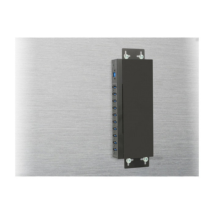 DeLOCK Hub USB Industrial 10 x USB 3.2 Gen 1 Tipo-A con Protección ESD 20 kV DeLOCK Hub USB Industrial 10 x USB 3.2 Gen 1 Tipo-A con Protección ESD 20 kV