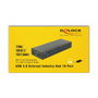 DeLOCK 63919 Hub USB Industrial 10 x USB 5 Gbps Tipo-A con protección ESD 20 kV