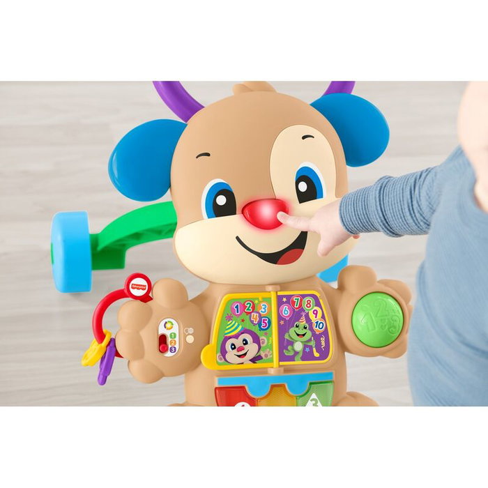 FISHER-PRICE Andador Perrito Primeros Pasos Ríe y Aprende