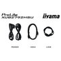 iiyama ProLite XUB2792HSU-W6 Monitor LED IPS de 27 Pulgadas Full HD 100Hz, 0.4 ms, AMD FreeSync, USB Hub, Altavoces, Blanco