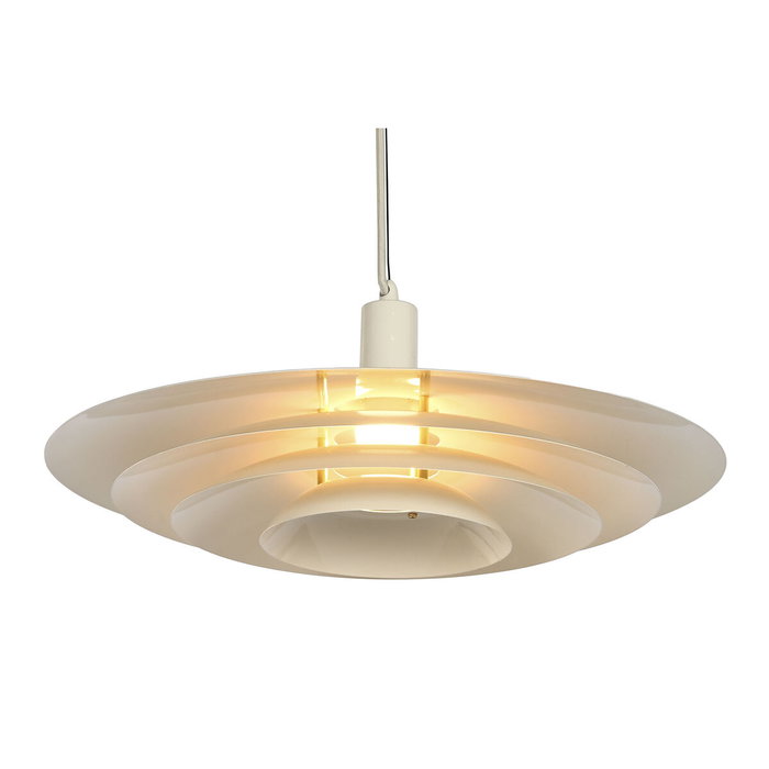 DKD Home Decor Lámpara de Techo de Metal Blanco 48x48x22 cm