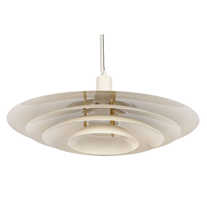 DKD Home Decor Lámpara de Techo de Metal Blanco 48x48x22 cm