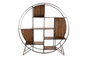 DKD Home Decor Estantería de Acacia y Metal Marrón 175x36x183