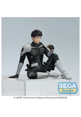 Sega Kaiju No. 8 Estatua PVC Perching Kafka Hibino Break Time