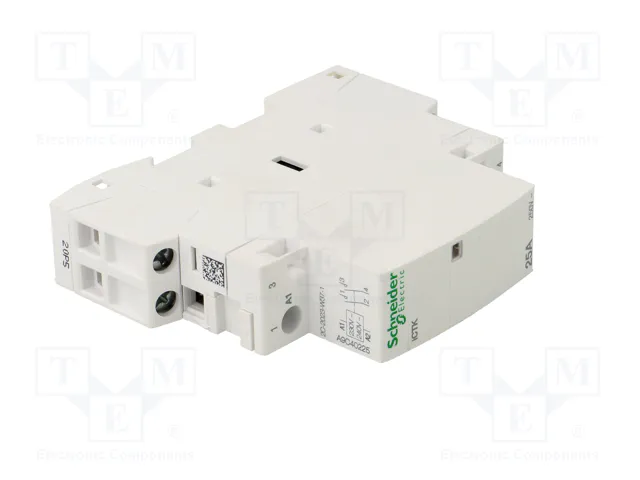 SCHNEIDER ELECTRIC Contactor ICT 2-polar 25A 230-240VAC NA x2