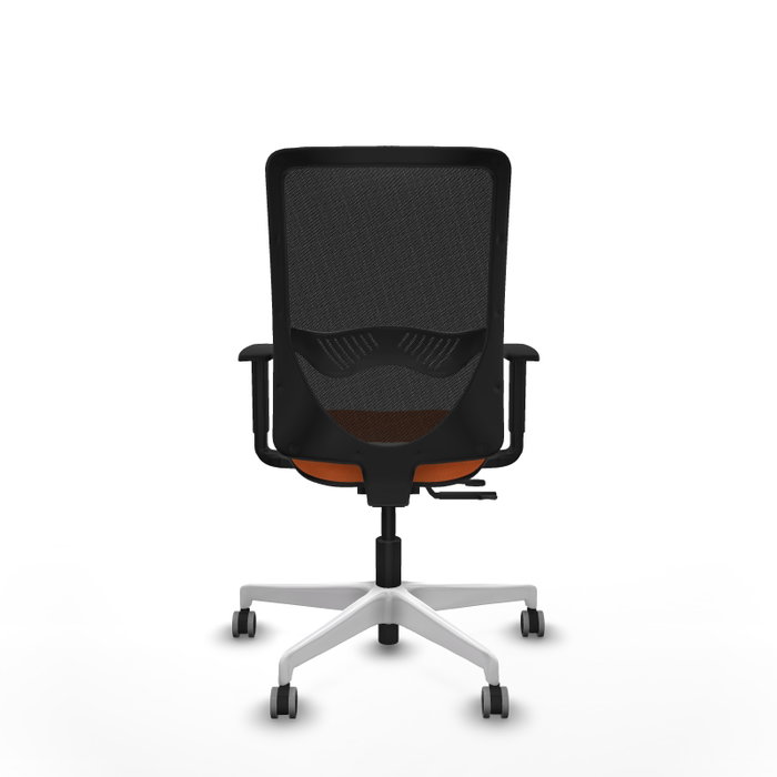 PIQUERAS Y CRESPO Silla de oficina Zulema Naranja y Negro PIQUERAS Y CRESPO Silla de oficina Zulema Naranja y Negro