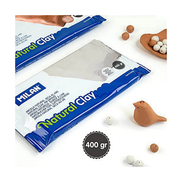 Milán Arcilla Natural Natura Blanca 400 g